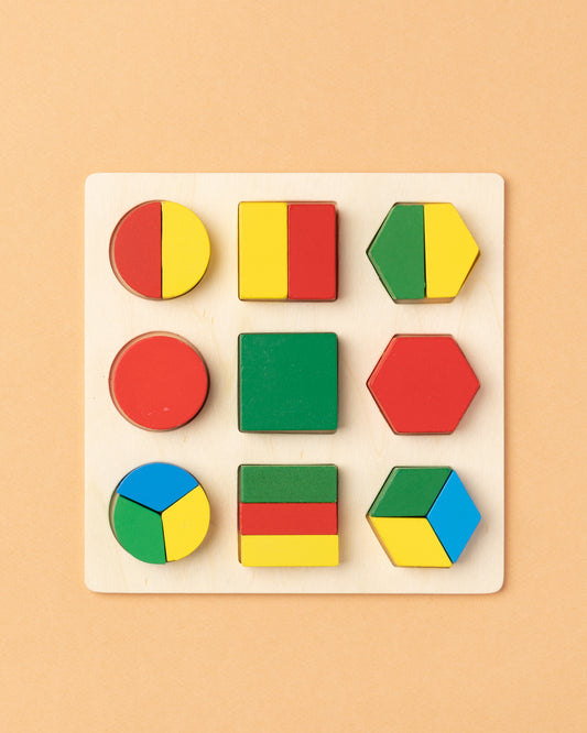Montessori Inspired Shape Puzzle